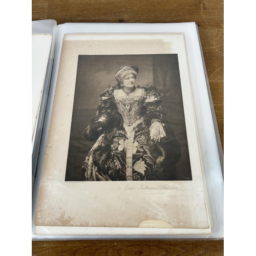 271 - Thirty two Victorian Shakespeare play photographs to include Cleopatra, Romeo, Lady Macbeth etc.