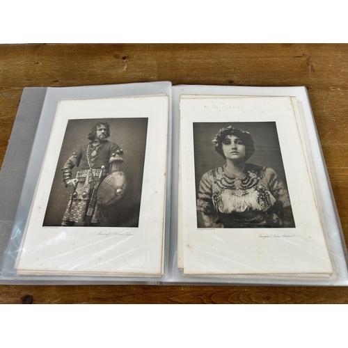 271 - Thirty two Victorian Shakespeare play photographs to include Cleopatra, Romeo, Lady Macbeth etc.