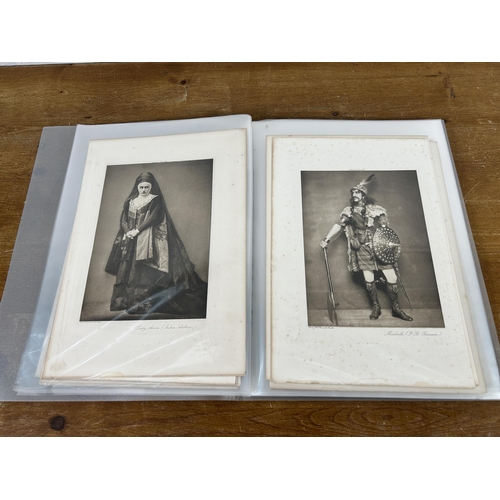 271 - Thirty two Victorian Shakespeare play photographs to include Cleopatra, Romeo, Lady Macbeth etc.