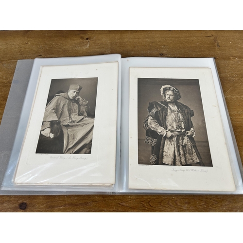 271 - Thirty two Victorian Shakespeare play photographs to include Cleopatra, Romeo, Lady Macbeth etc.