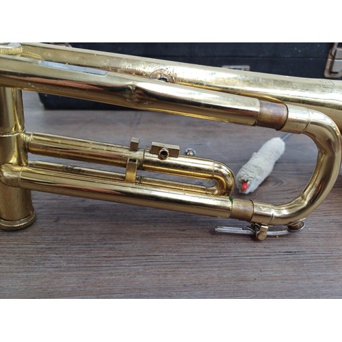 786 - A cased Holton Trumpet