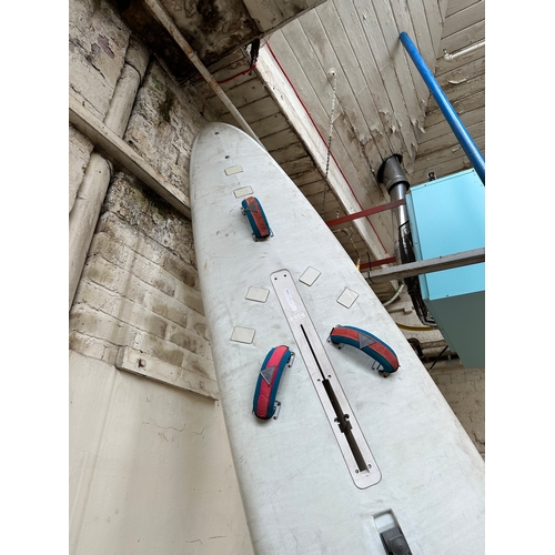 870 - A John Hall design 3 seventy windsurf board