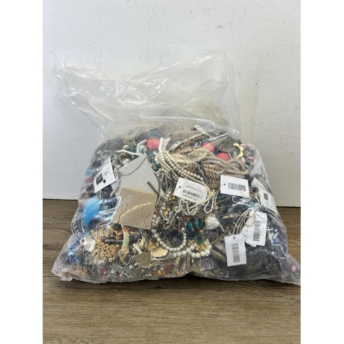 503 - Approx. 10kg of assorted costume jewellery