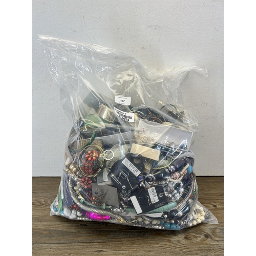 527 - Approx. 10kg of assorted costume jewellery