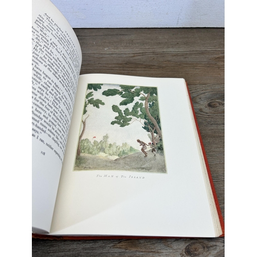 564 - An early 20th century Treasure Island by Robert Louis Stevenson first edit hardback book illustrated... 