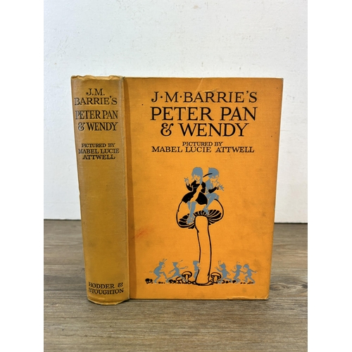 571 - A Peter Pan & Wendy early edition hardback book pictured by Mabel Lucie Attwell hardback book, circa... 