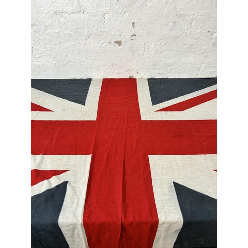 624 - A vintage Union Flag - approx. 211cm x 113cm