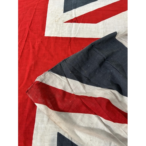 624 - A vintage Union Flag - approx. 211cm x 113cm