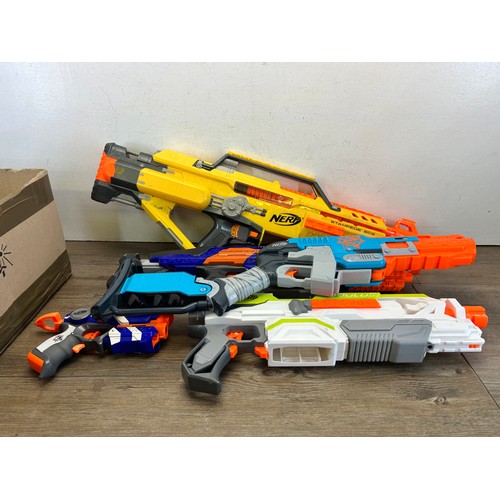 499A - A collection of various Nerf guns