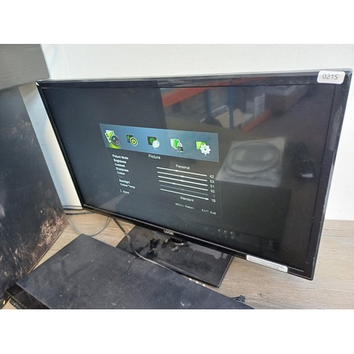 736 - Four items, one Sony Bravia KDL-46EX723 46