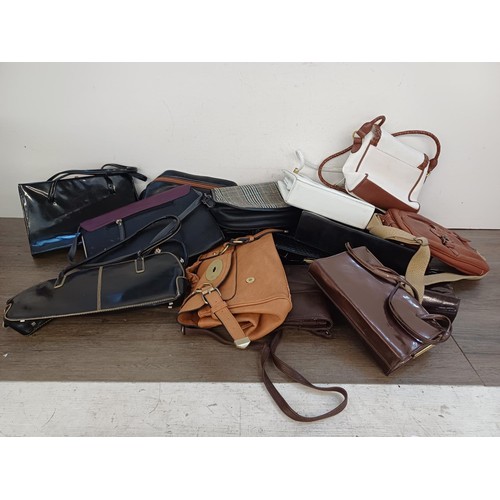 538 - A collection of men's and women's clothing and handbags to include Jaeger size 56R blazer, Jaeger fo... 