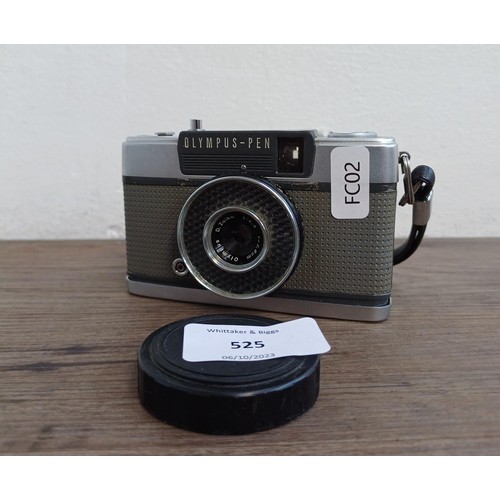 525 - A 1960s Olympus PEN-EE 35mm half-frame point and shoot camera