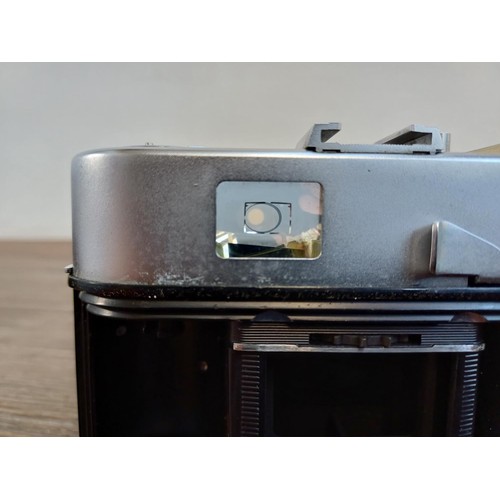 538 - A cased early 1960s Voigtländer Vitomatic IIa 35mm rangefinder camera fitted with Color-Skopar 1:2.8... 