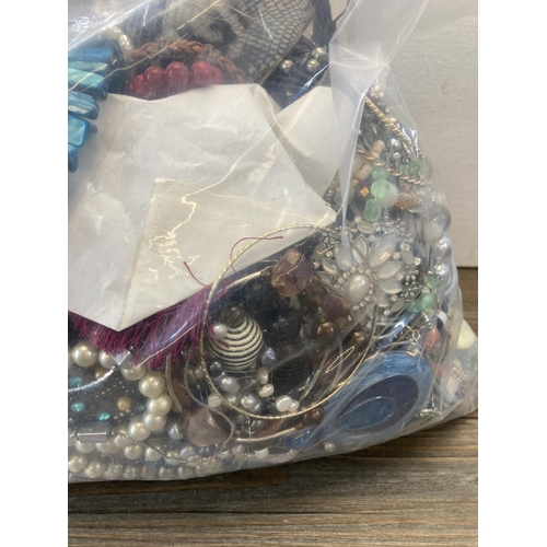 374 - Approx. 10kg of assorted costume jewellery