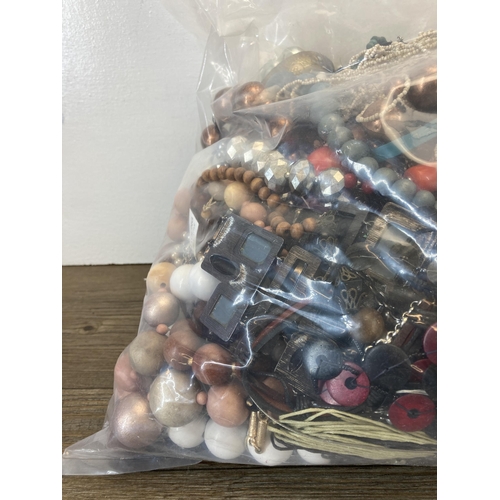 377 - Approx. 10kg of assorted costume jewellery