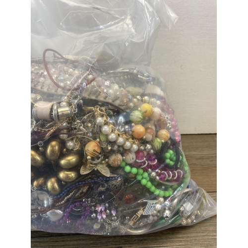 385 - Approx. 10kg of assorted costume jewellery