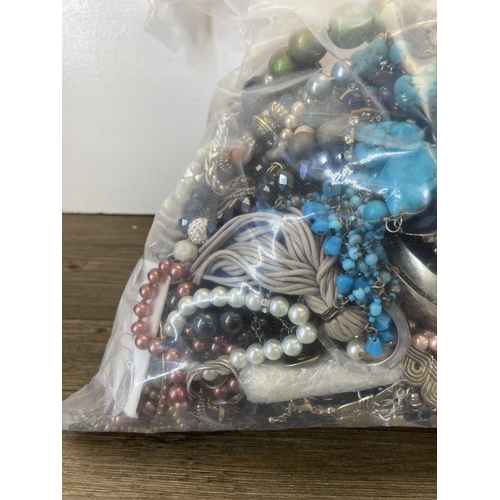 387 - Approx. 10kg of assorted costume jewellery