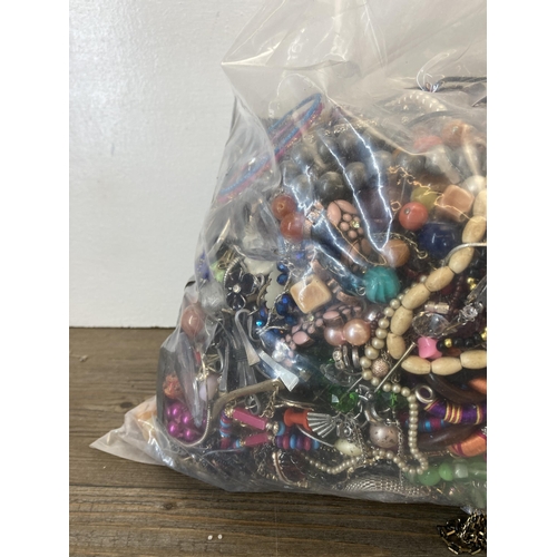 401 - Approx. 10kg of assorted costume jewellery