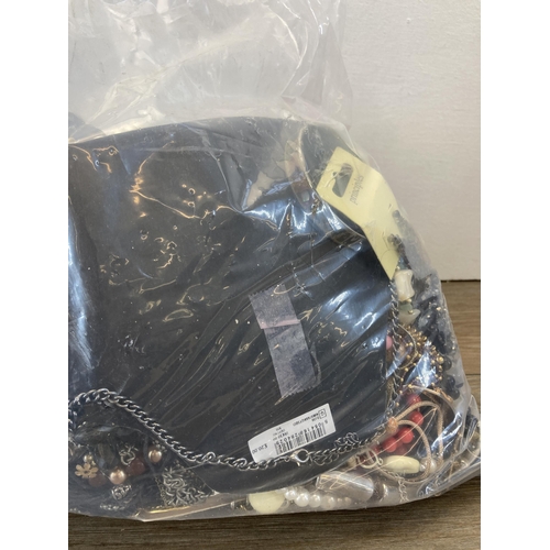 406 - Approx. 10kg of assorted costume jewellery