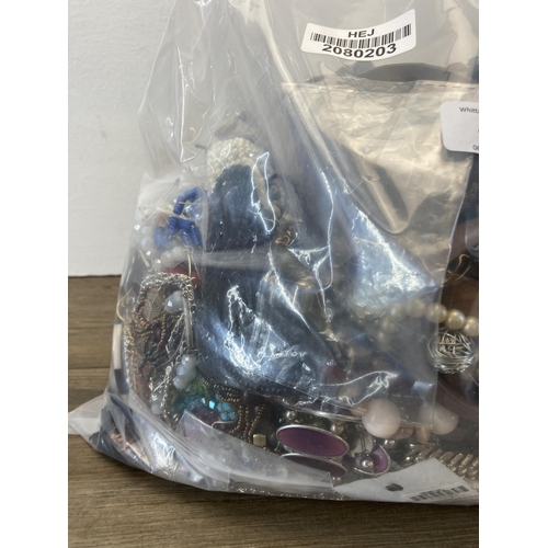 408 - Approx. 10kg of assorted costume jewellery