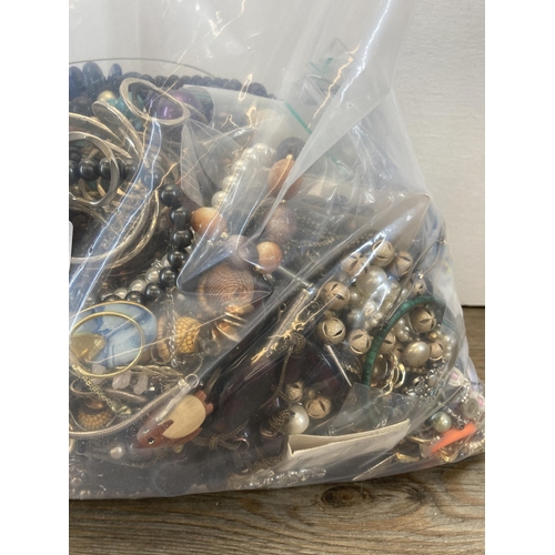 412 - Approx. 10kg of assorted costume jewellery