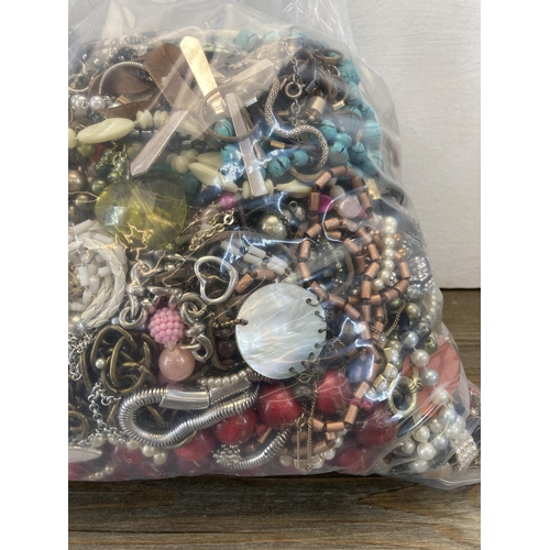 416 - Approx. 10kg of assorted costume jewellery