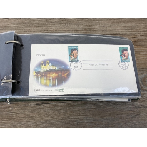 436 - Three first day cover albums containing a collection of first day covers to include Chinese, Wildlif... 