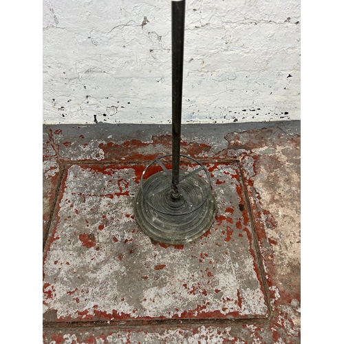 140 - A metal freestanding coat stand - approx. 181cm high