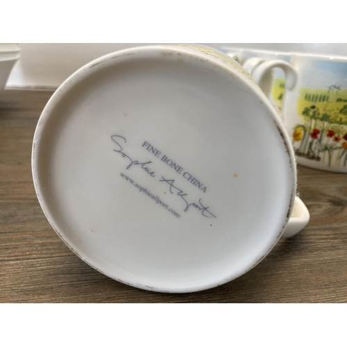 230 - A collection of Sophie Allport fine bone china