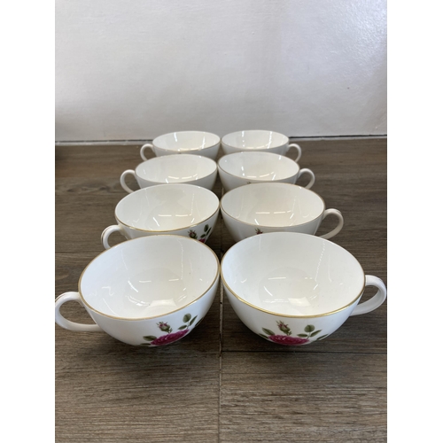 241 - A collection of Royal Doulton Sweetheart Rose dinnerware