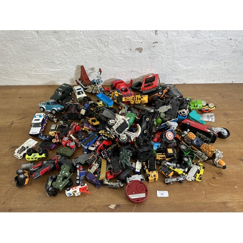 335 - A collection of toys and die-cast model vehicles