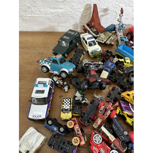 335 - A collection of toys and die-cast model vehicles