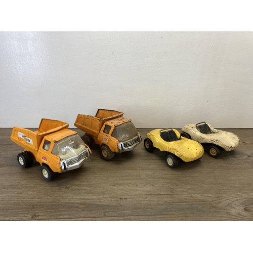 333 - Four vintage Tonka model vehicles