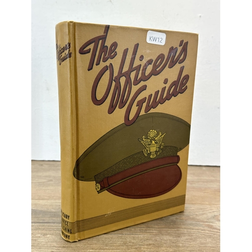 538A - An American 9th edition of 'The Officer's Guide Book' hardback book