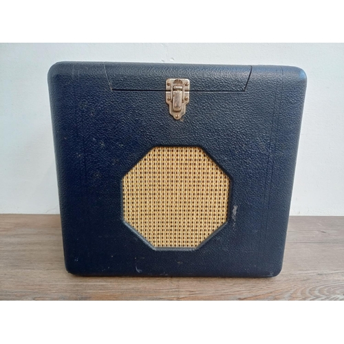 642 - A late 1940s Roberts Radio Co. Ltd. P4D four-valve three-band dry-battery portable radio