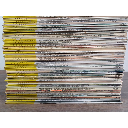 714 - A large collection of Deutsche Grammophon classical LP vinyl records