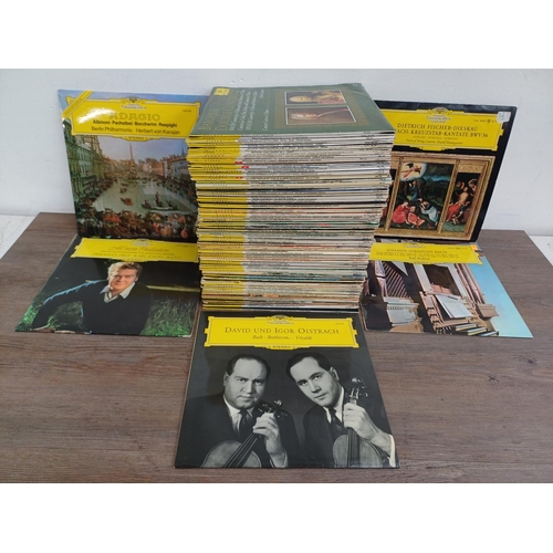 714 - A large collection of Deutsche Grammophon classical LP vinyl records