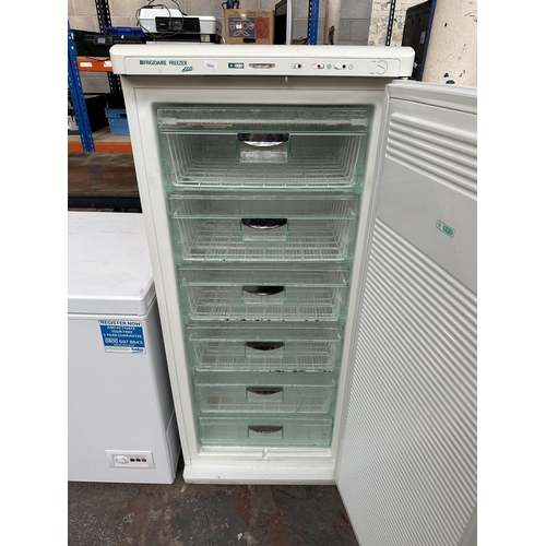 772 - A Frigidaire Elite upright freezer - approx. 145cm high