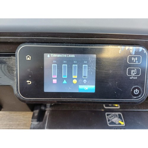 698 - Two printers, one Brother MFC-J6920DW A3 colour multifunction inkjet and one HP Photosmart 5520 all-... 