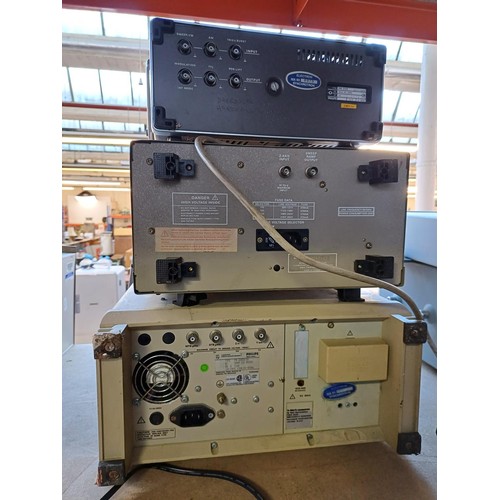 702 - Three items, one Phillips PM5134 function generator, one Beckman Industrial model 9020 20MHz oscillo... 