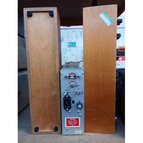 703 - Three items, two Daystrom Heathkit decade resistance boxes and one EG&G Ortec 556 high voltage power... 