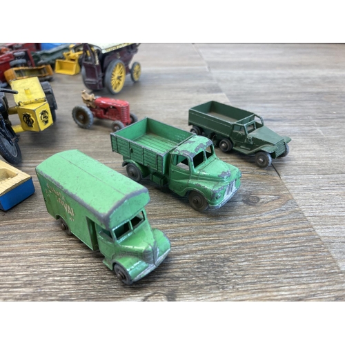 387 - A collection of mid 20th century Lesney Matchbox Series diecast model vehicles to include, Foden 15 ... 