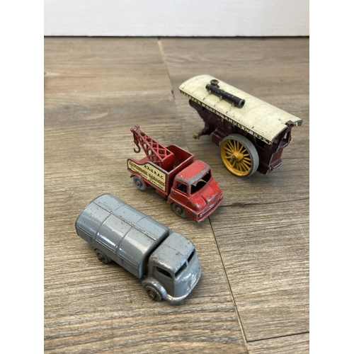 387 - A collection of mid 20th century Lesney Matchbox Series diecast model vehicles to include, Foden 15 ... 