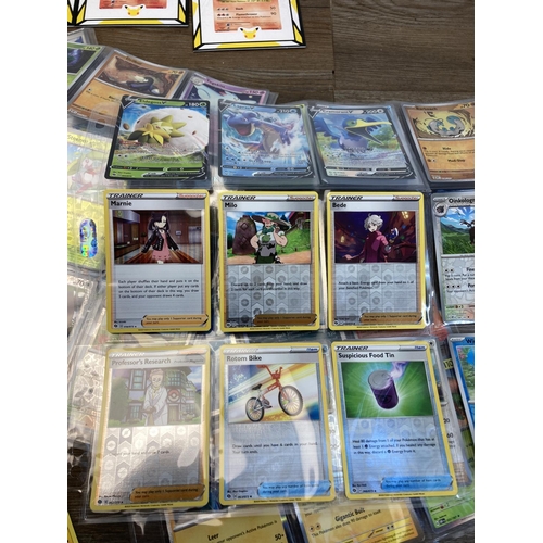 388 - A collection of Pokémon trading cards to include Japanese examples