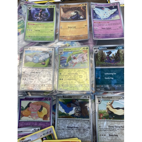 388 - A collection of Pokémon trading cards to include Japanese examples