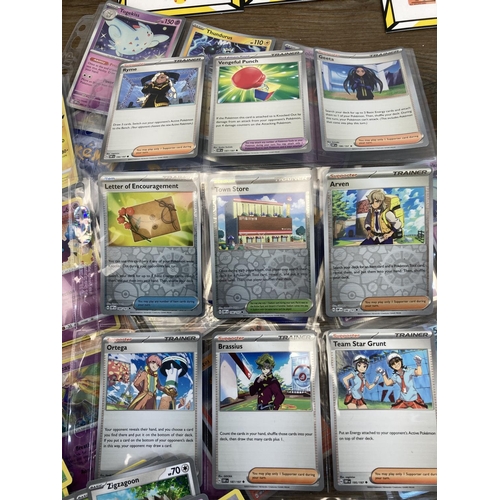 388 - A collection of Pokémon trading cards to include Japanese examples