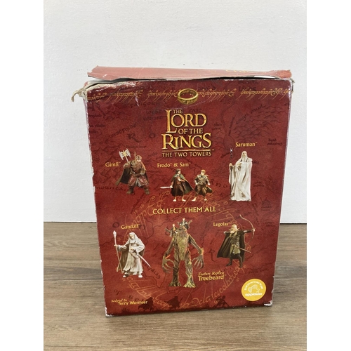 389 - A boxed The Lord of The Rings The Two Towers Treebeard with Merry and Pippin' Collector's figurine