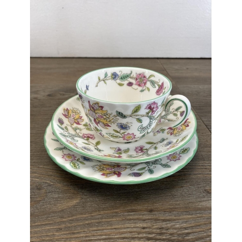 288 - A collection of Minton Haddon Hall bone China