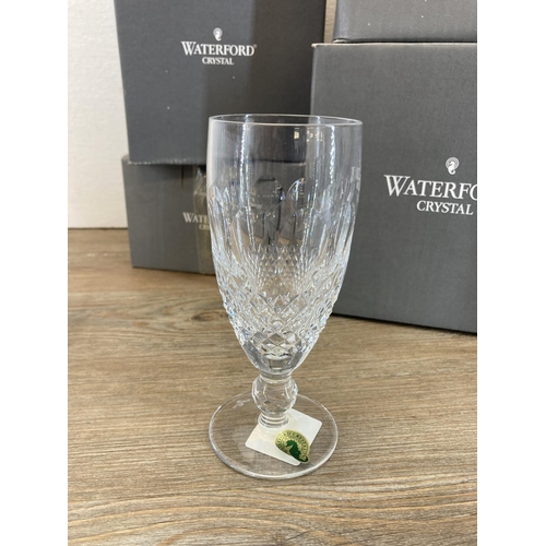 309 - Seventeen Waterford Crystal Colleen champagne flutes