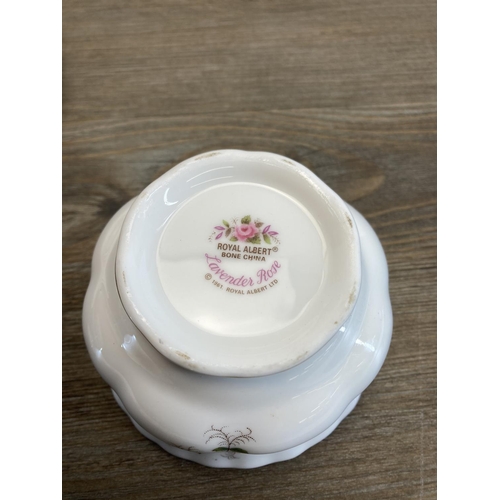 318 - A collection of Royal Albert bone china to include Old Country Roses, Lavender Rose etc.